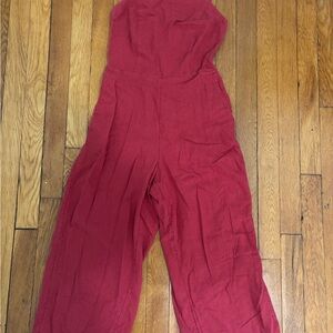 Old Navy Red Jumpsuit
